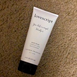 BRAND NEW: Lovescript Body Wash